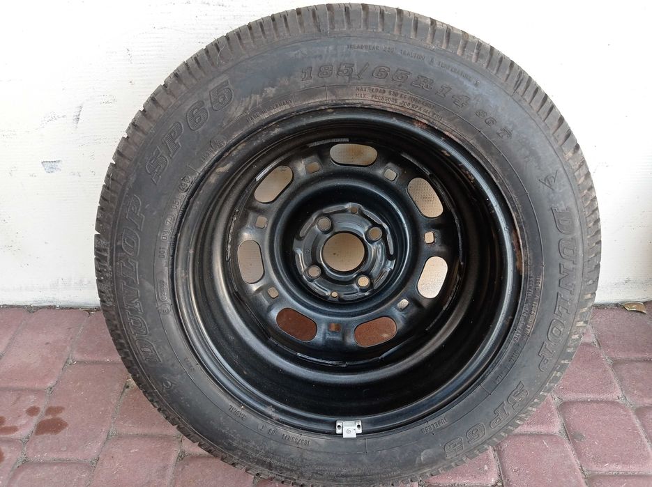 Koła 185/65R14 Dunlop SP65 + 190/60R14 Michelin MXV2