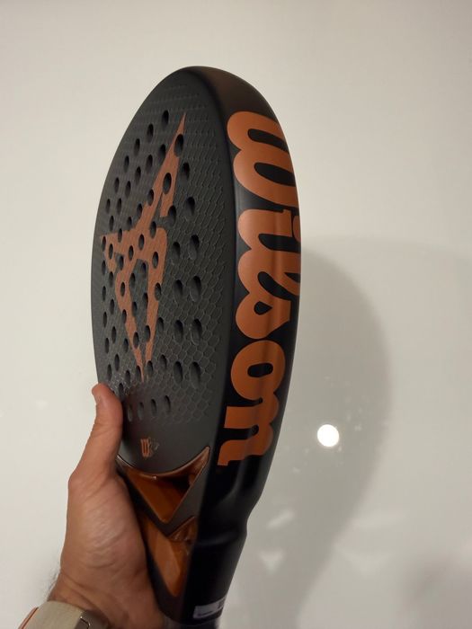 Raquete Padel Wilson Cupra Bela NOVA