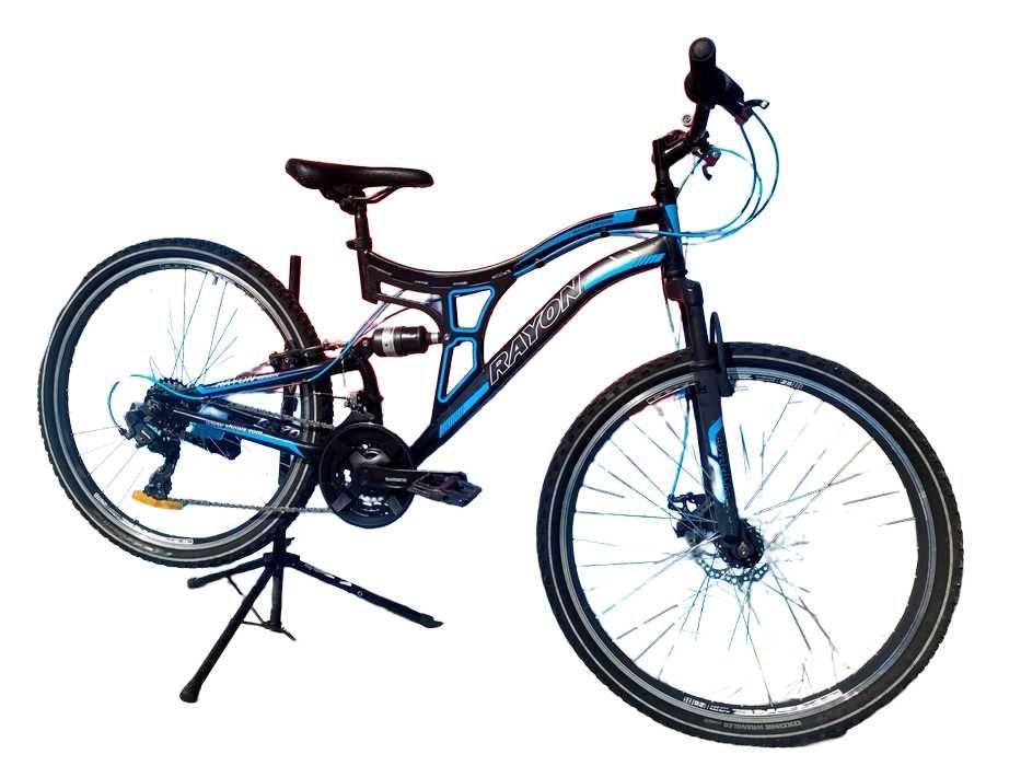 PIĘKNY RAYON Adventure Full Suspension Roz. 16,5" Koła 26 Shimano!!