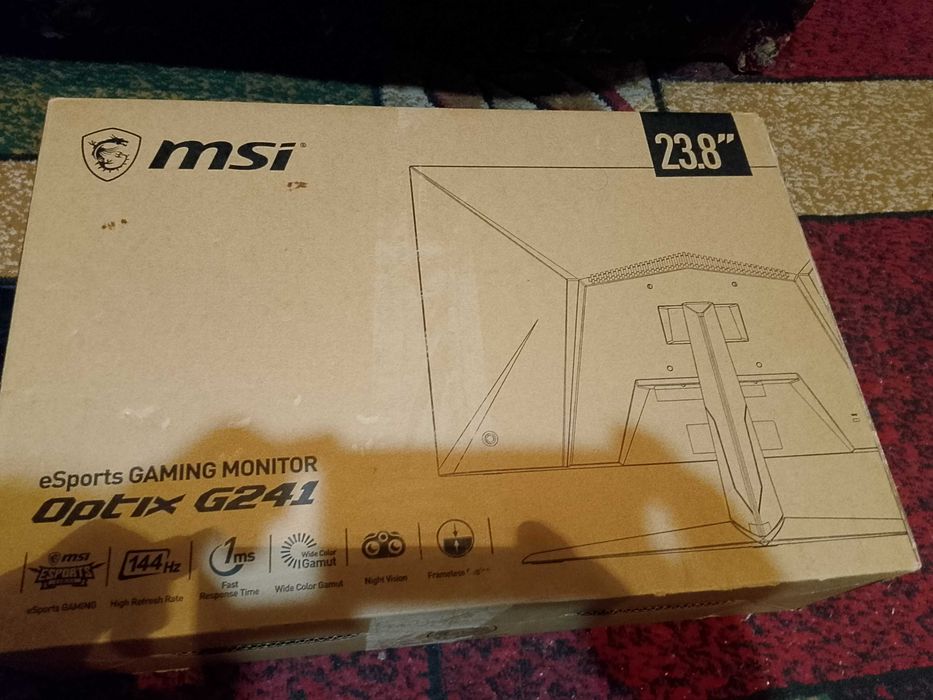 msi g241 144hz підійде для ігор