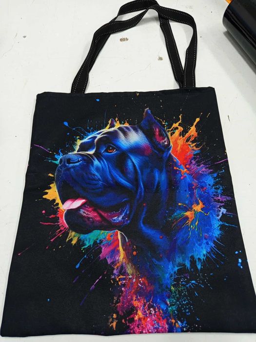 Shopperka z Cane Corso – Kolorowy Nadruk