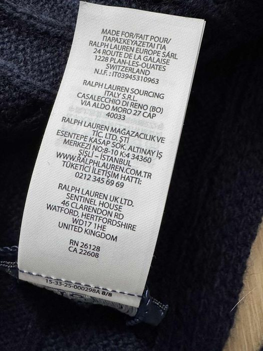 Czapka  rękawiczki Ralph Lauren