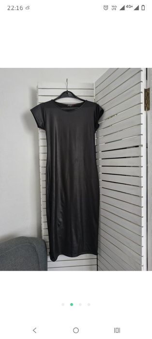 Сукня чорна червона бордова святкова на корпоратив плаття червоне m s