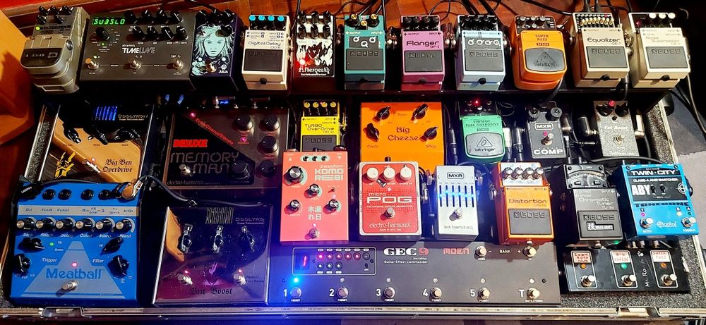 Varios Pedais Guitarra