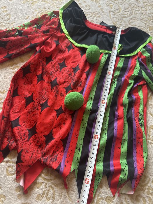 Костюм клоуна на Halloween карнавальний 135-140