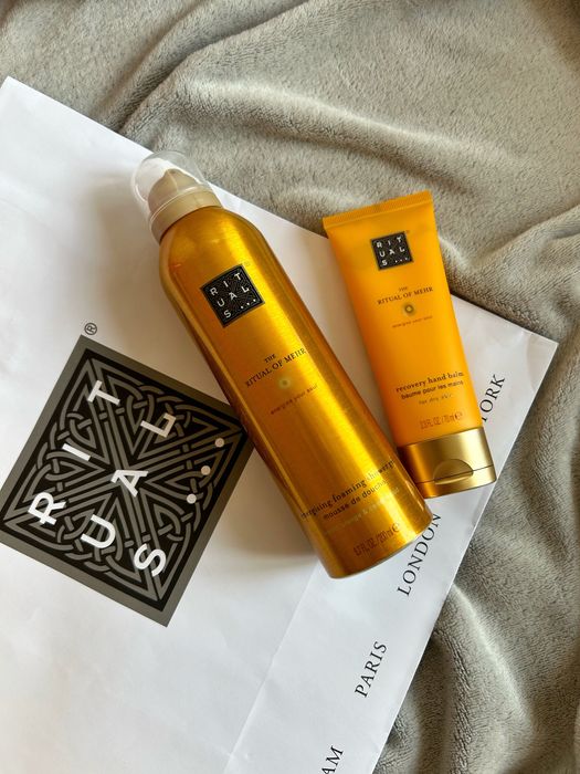 Подарункові набори Пінка + крем для рук rituals