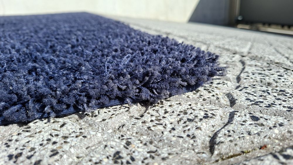 Carpete sala azul