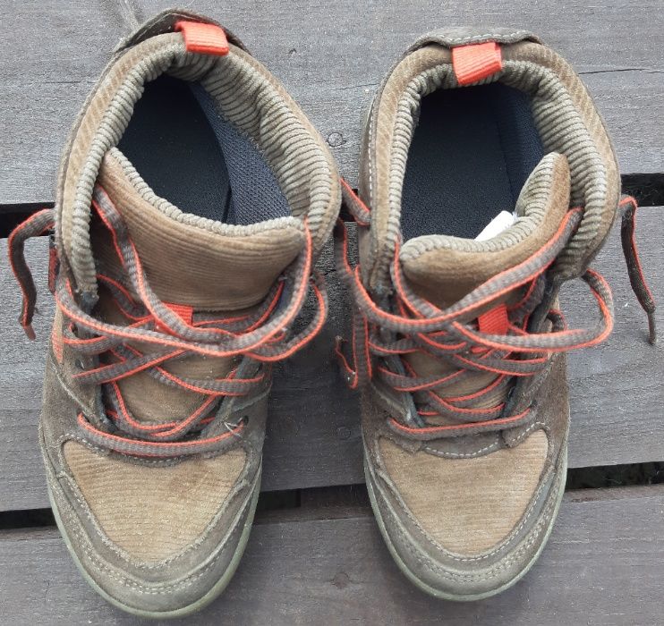 Buty trzewiki trekkingowe dziecięce Quechua roz. 34 używane