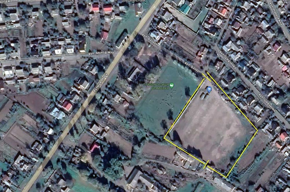 Продається Ринок в смт Демидівка. Діючий бізнес.