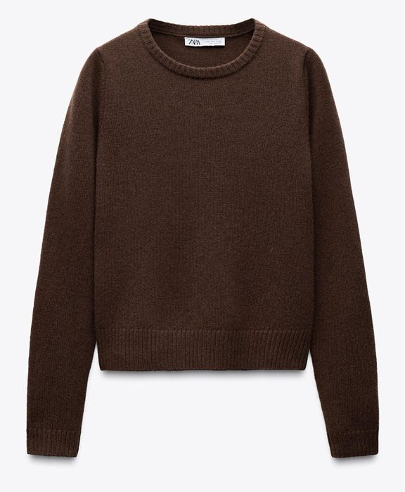 Свитер Zara 100% шерсть (s-m)