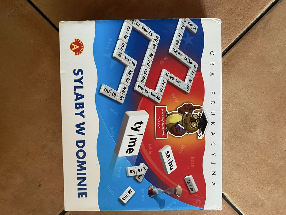 Gra edukacyjna Sylaby w dominie