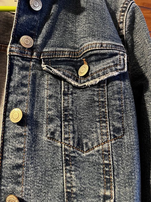 Kurtka jeansowa bershka