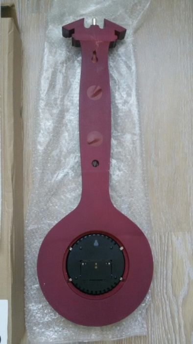 Барометр із термометром, 58 см. Барометр с термометром.