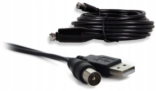 Antena TV dookólna auta samocho  DVB-T2 MAGNES UCHWYT 4k 5V