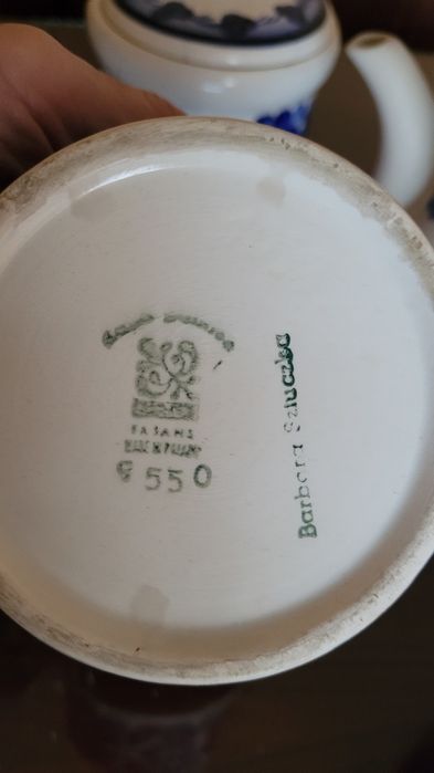 Włocławek fajans komplet