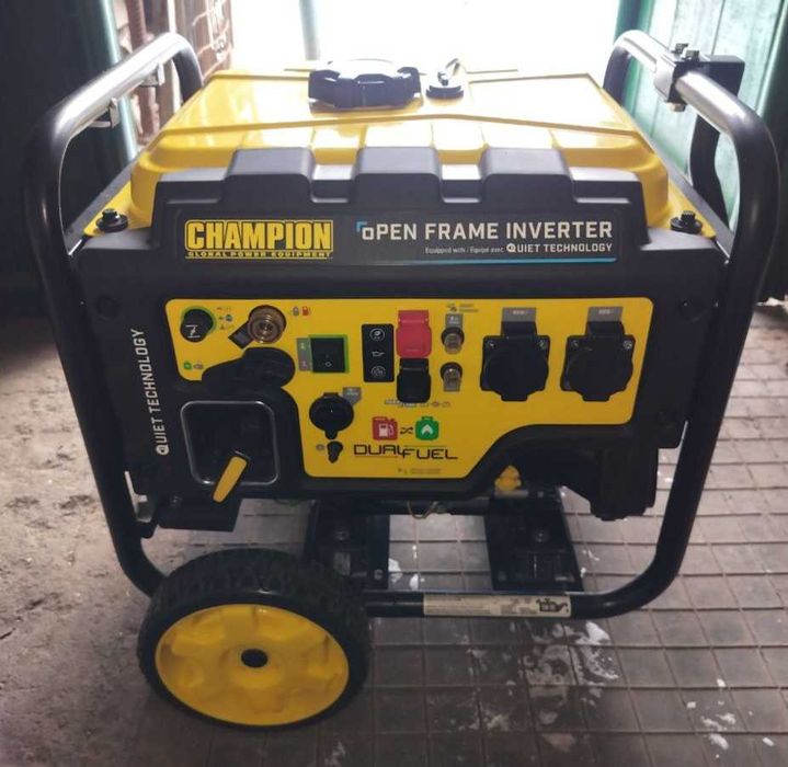 Інверторний двопаливний генератор CHAMPION C4500I G