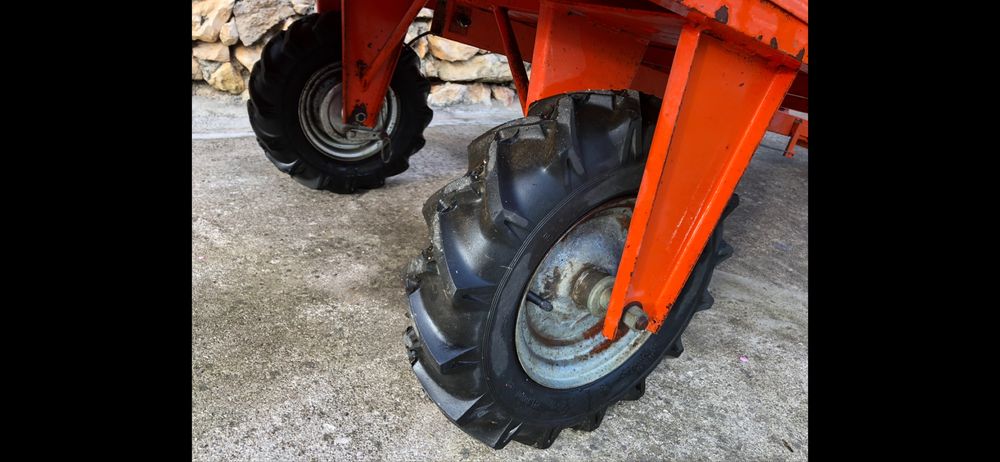 Reboque para motocultivador