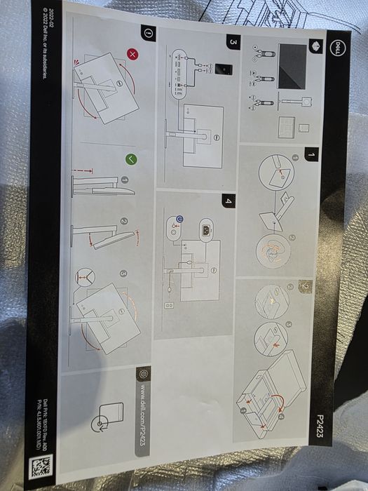 Monitor dell p2423 novo em caixa