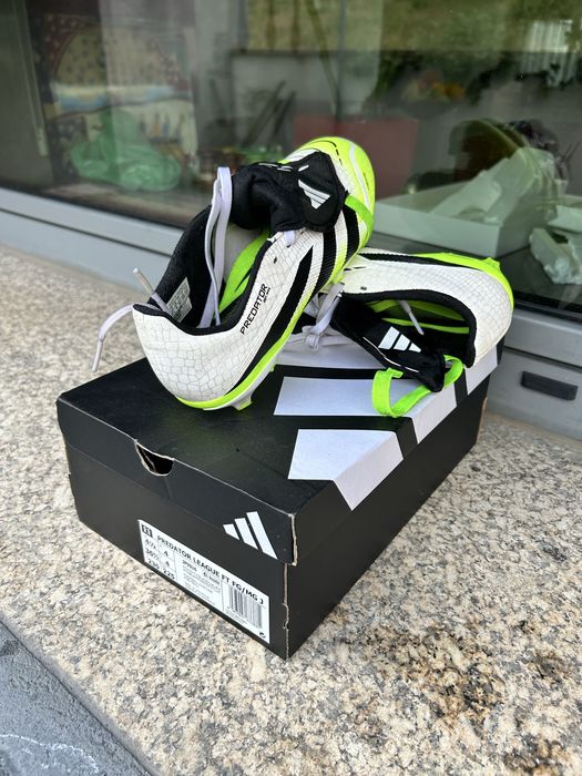 Chuteira adidas Predator League FT FG/MG nº 36 2/3 — Usada só 2 vezes
