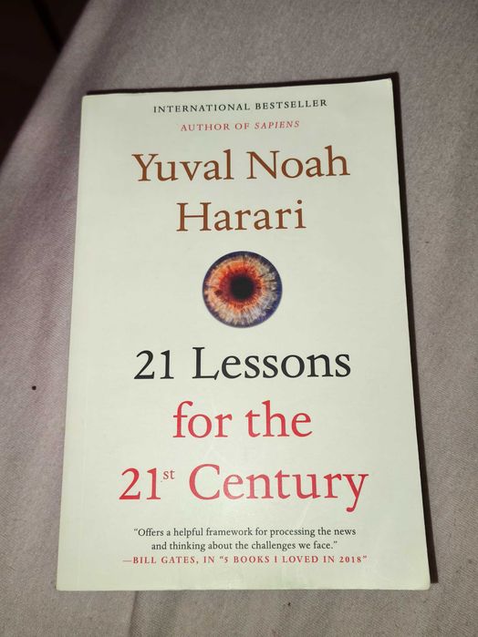 Livro 21 Lessons for the 21st Century" (21 Lições para o Século XXI)