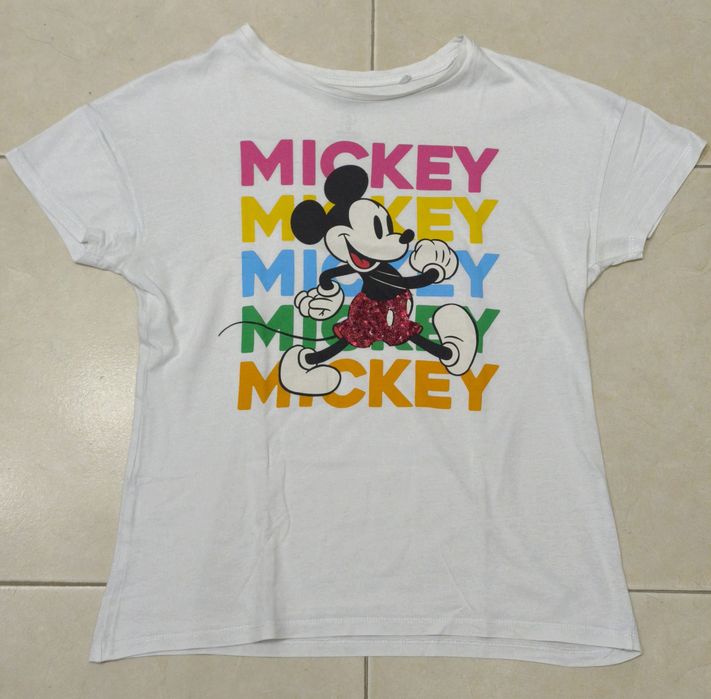 T-shirt Branca da Stradivarius