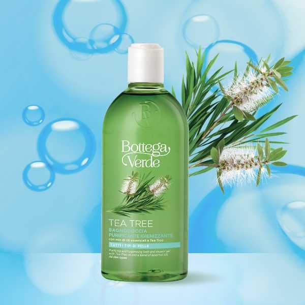 Гель для ванны и душа  торг.марки Bottega Verde «Tea tree»(чайное дере