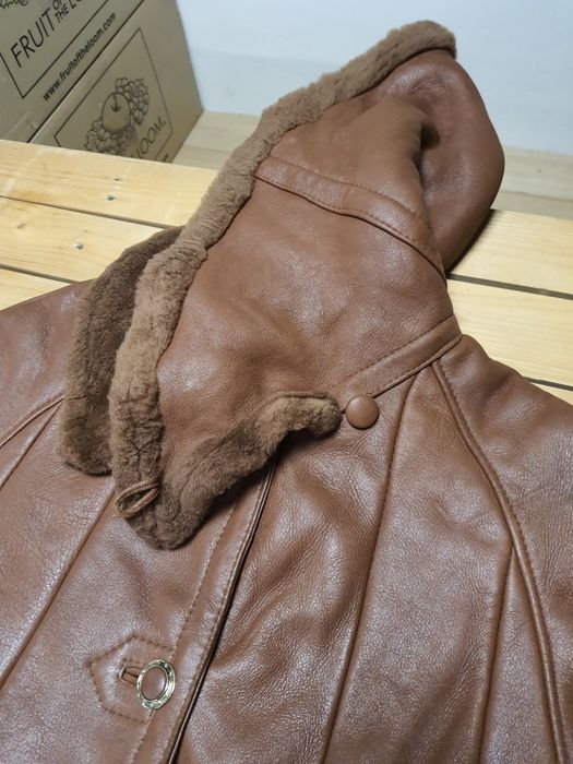 Дублёнка натуральная длинная с капюшоном. Дублёнка женская.