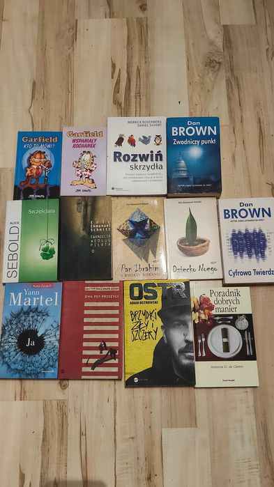 Sprzedam książki i komiksy - pakiet