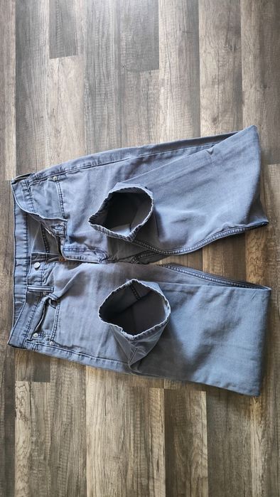 klasyczne szare spodnie LEVI'S 514 34/34