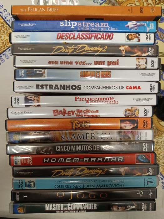 DVDs vários filmes novos