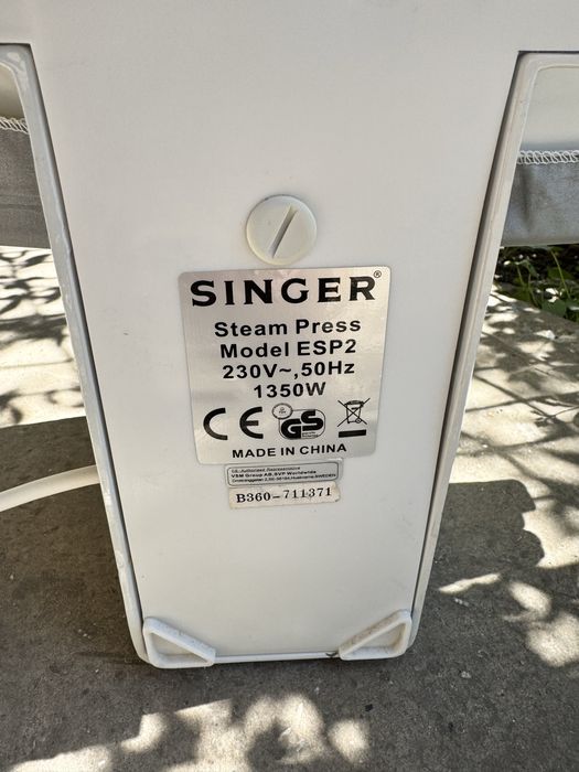 Прасувальний прес Singer ESP2 / Steam Press