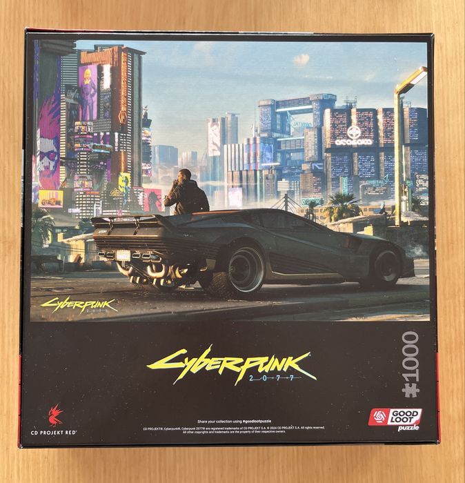 Puzzle 1000 el. Cyberpunk 2077 Gaming Good Loot