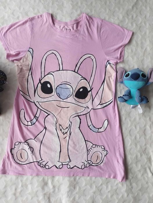 Koszulka nocna stitch angel xs koszula do spania oversize