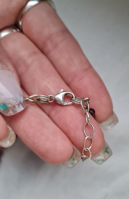 Подарок колье бусы розовые турмалины розовый кварц жемчуг серебро 925