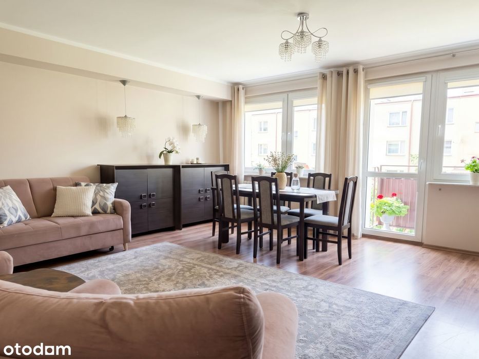2 Pokoje | 56 m2 | Osobna Kuchnia | 1 Pietro | Koszalińska | Balkon