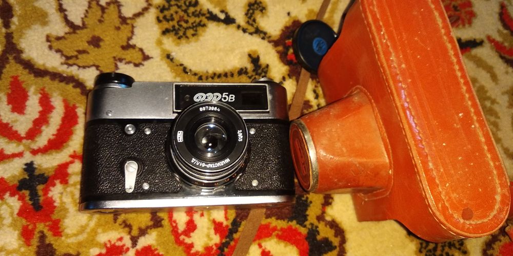 Фотоаппарат ФЭД 5в плёночный.