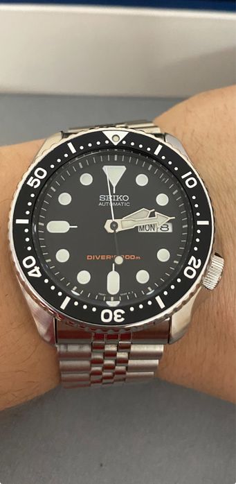 Klasyczny automat Seiko SKX 007 diver vintage 1997r