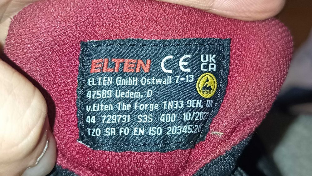 Buty robocze ELTEN SENEX S3S SRC r.44