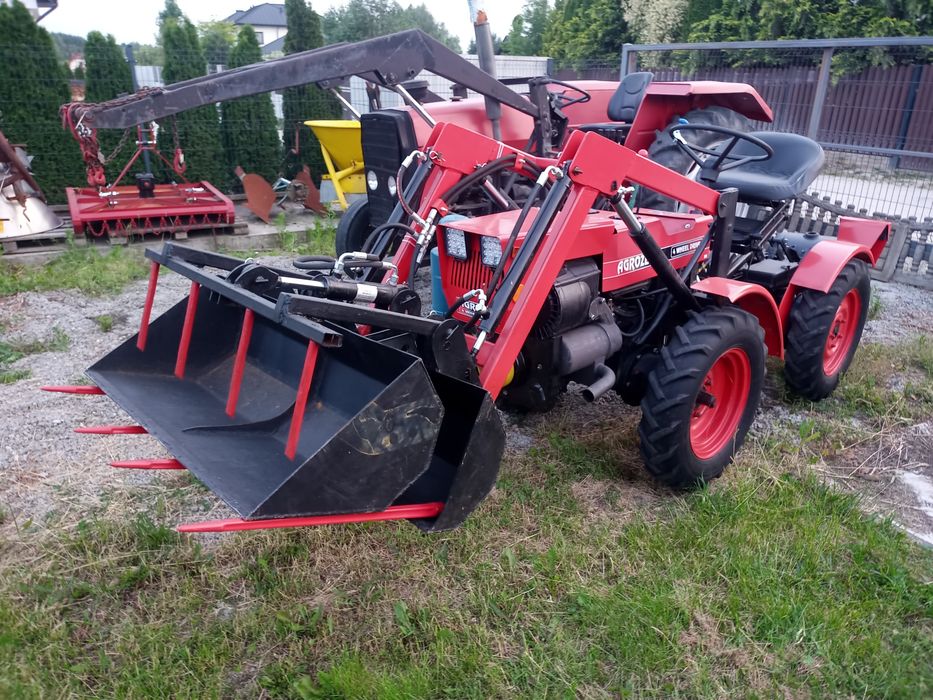 Ładowarka Ogrodnicza TRAKTOREK miniCiągnik 4x4 tz4k14 agrozet czeski