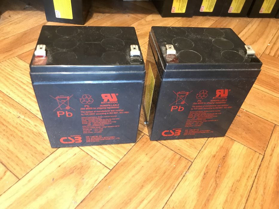 Аккумуляторы 12В 5Ач CSB