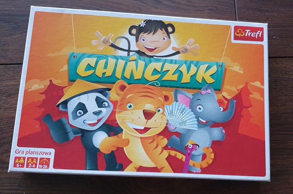 Chińczyk gra dla dzieci Trefl