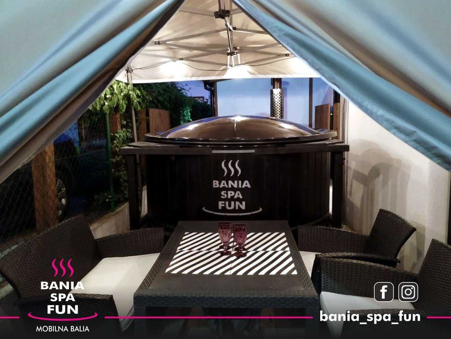 Bania Balia Jacuzzi Spa Ruska Bania, Namiot, Masaż - wynajem