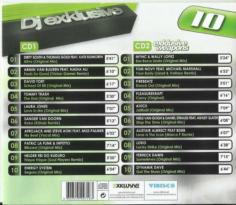 Dj Exklusive 10 (2 CD)64751297747587121