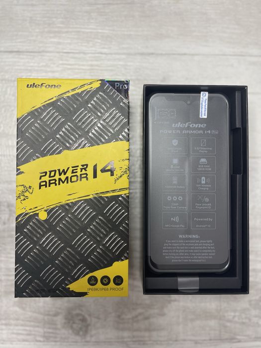 Мобільний телефон Ulefone Power Armor 14 Pro Max 8/128GB Black