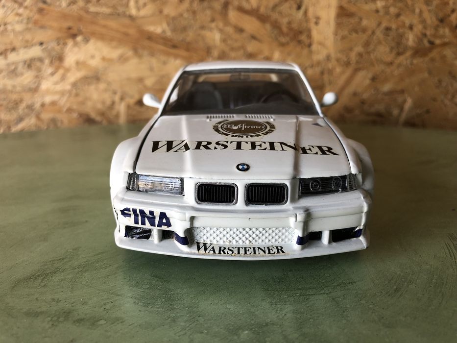 Колекційна модель BMW M3 E36 GTR Warsteiner 1:24 Bburago