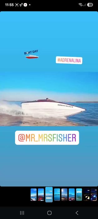 Łódź motorowa 60km szybka lekka