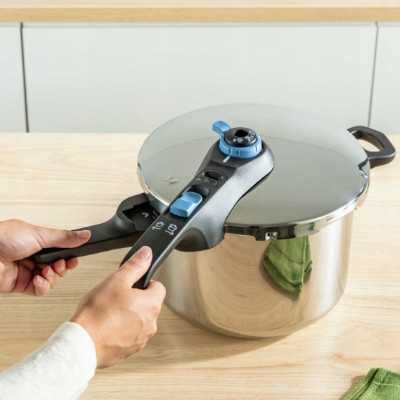 GOTUJ SZYBCIEJ-Nowy Szybkowar TEFAL Secure Trendy Pressure 6L INDUKCJA