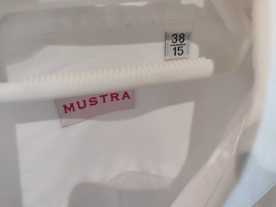 Camisa clássica colarinho italiano botão de punho Loja Mustra