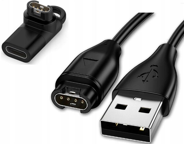 Adapter+Ładowarka do Garmin Fenix 6s/6/6X/ Solar