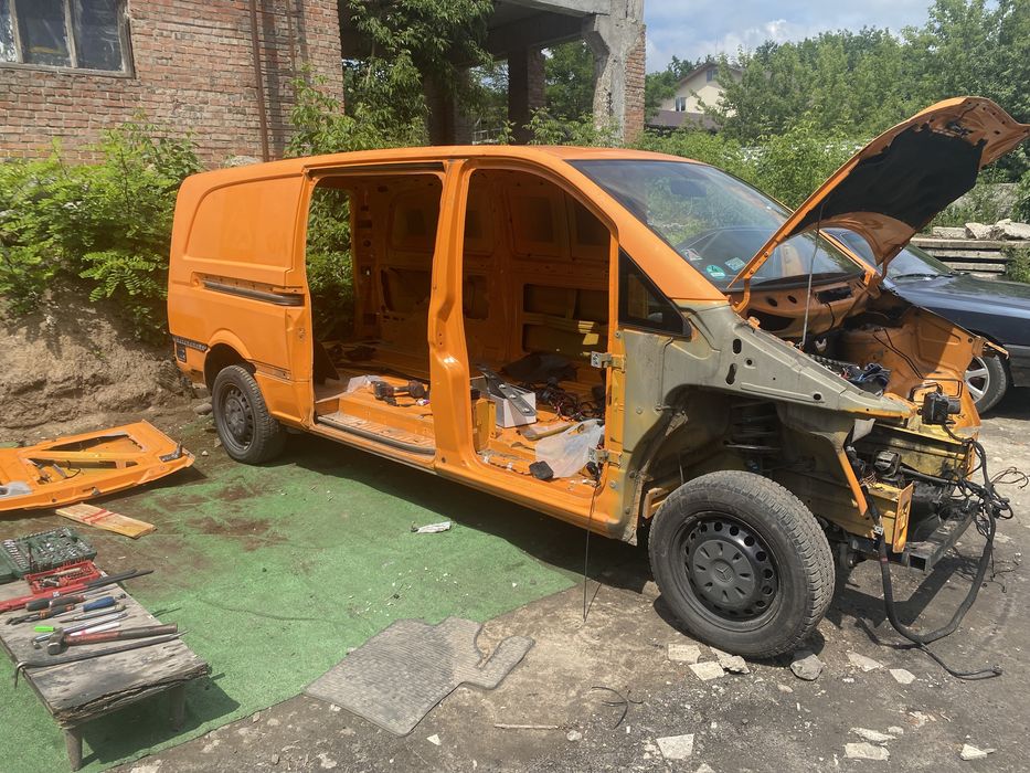 Vito 639 2012 року, бочина, кузов, елементи кузова extra long